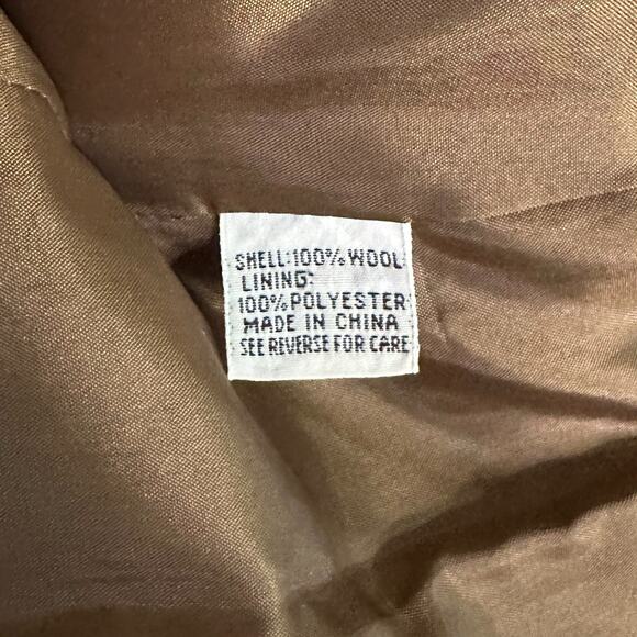 Talbots Women’s Brown Houndstooth Wool Blazer, Size 10, Pre-owned - Picture 5 of 6